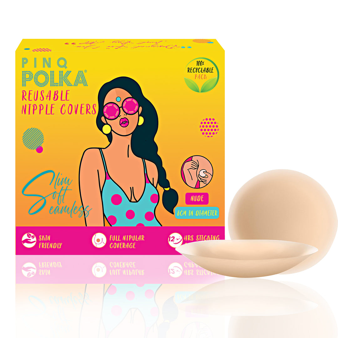 PARFAIT X PINQ POLKA-Reusable Nipple Covers (2 Pcs)