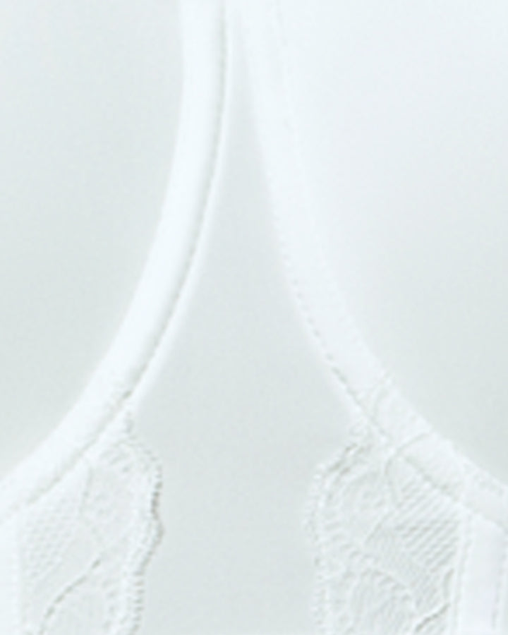 Elissa Seamless Padded Longline Strapless Bra- Pearl White -P50116