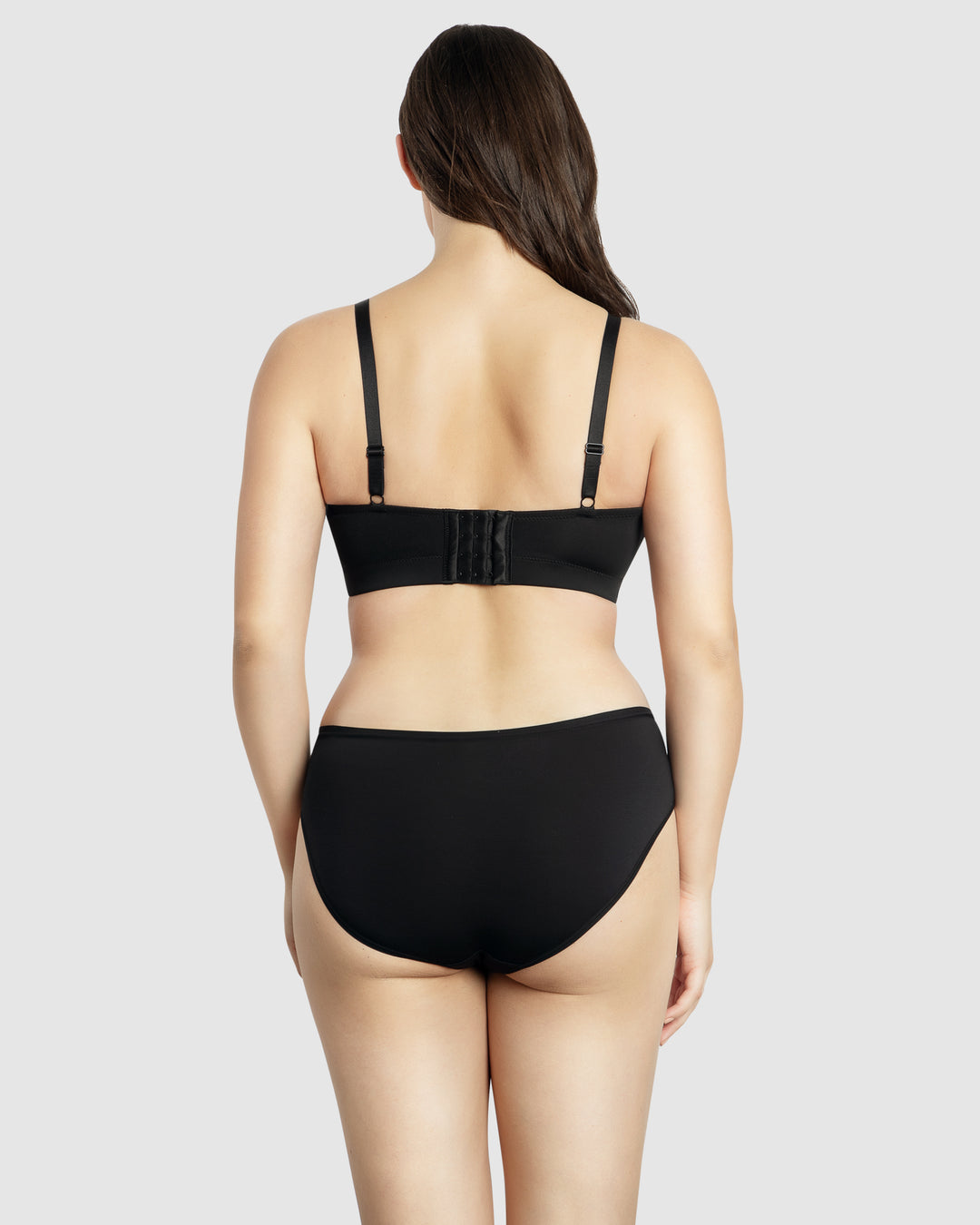 Erika Seamless Wirefree Nursing Bra-Black-P58611