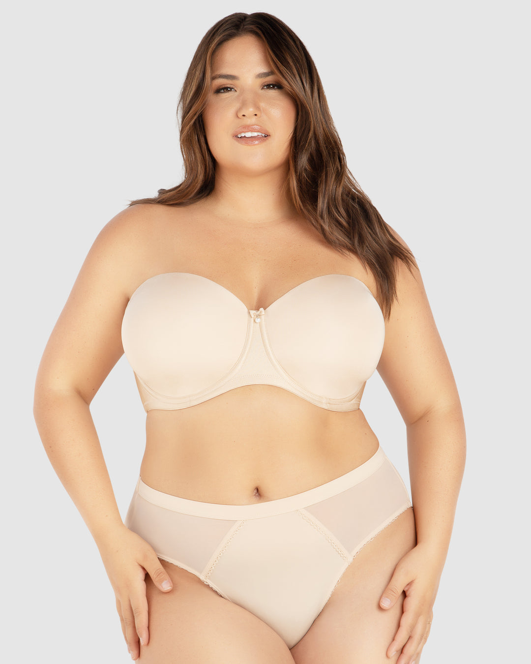 Elise Multiway Seamless Strapless Bra-Bare-P60915