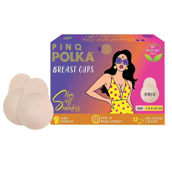 PARFAIT X PINQ POLKA-Breast Cups