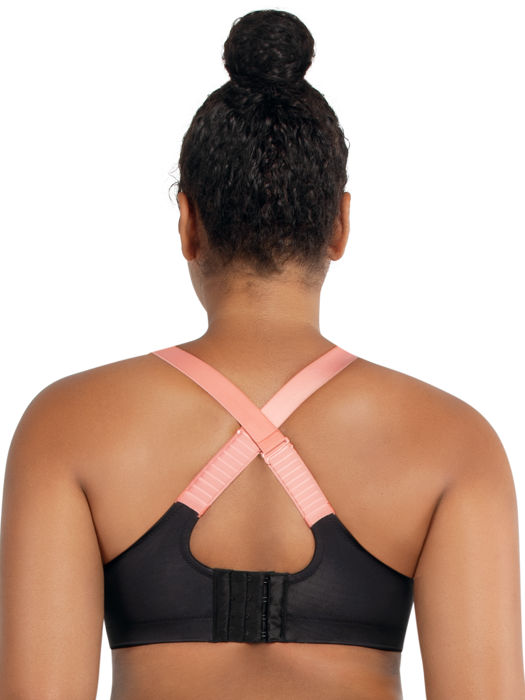 Buy ENERGY BLACK W PINK BLUSH UNLINED WIRED SPORTS BRA for Women