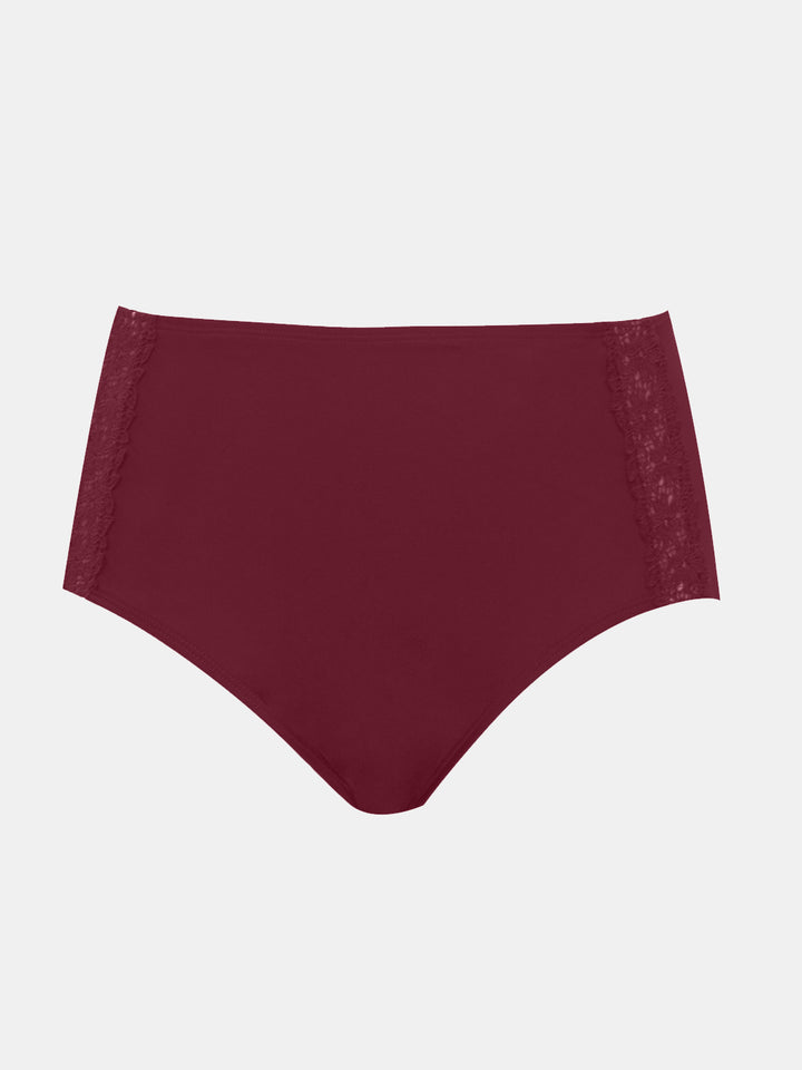 Brigitte Highwaist Swimwear Bottom - Rumba Red - S8205