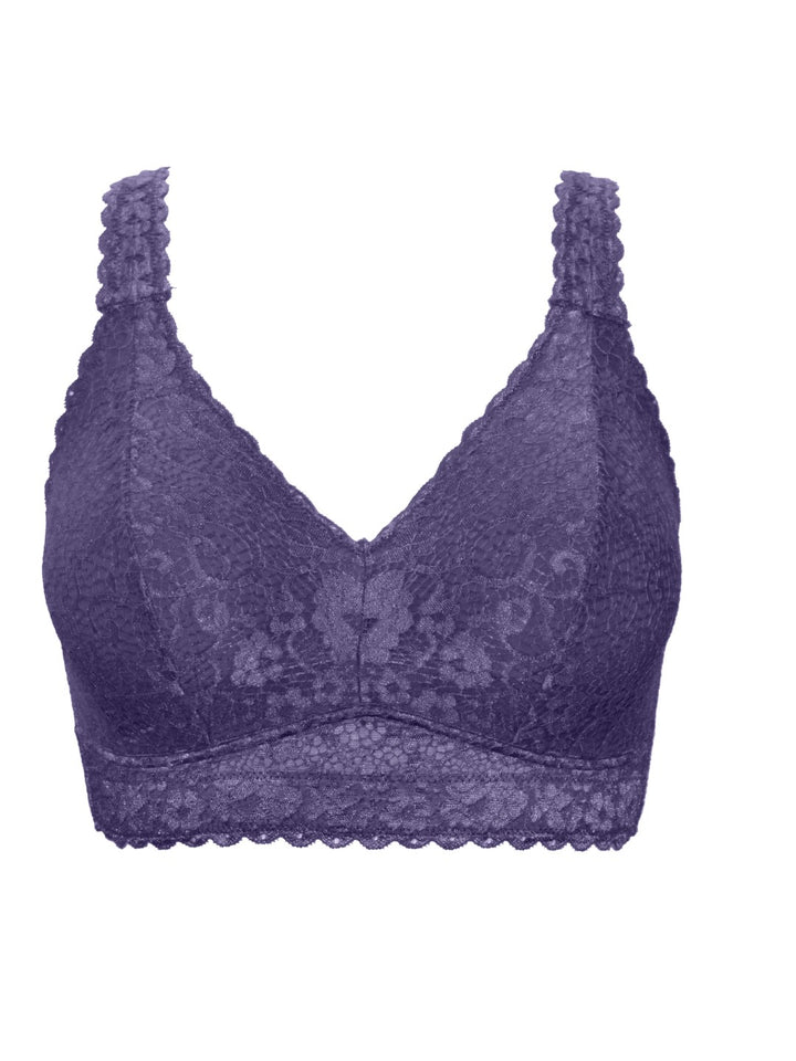 Adriana Lace Bralette - Mulberry - P5482