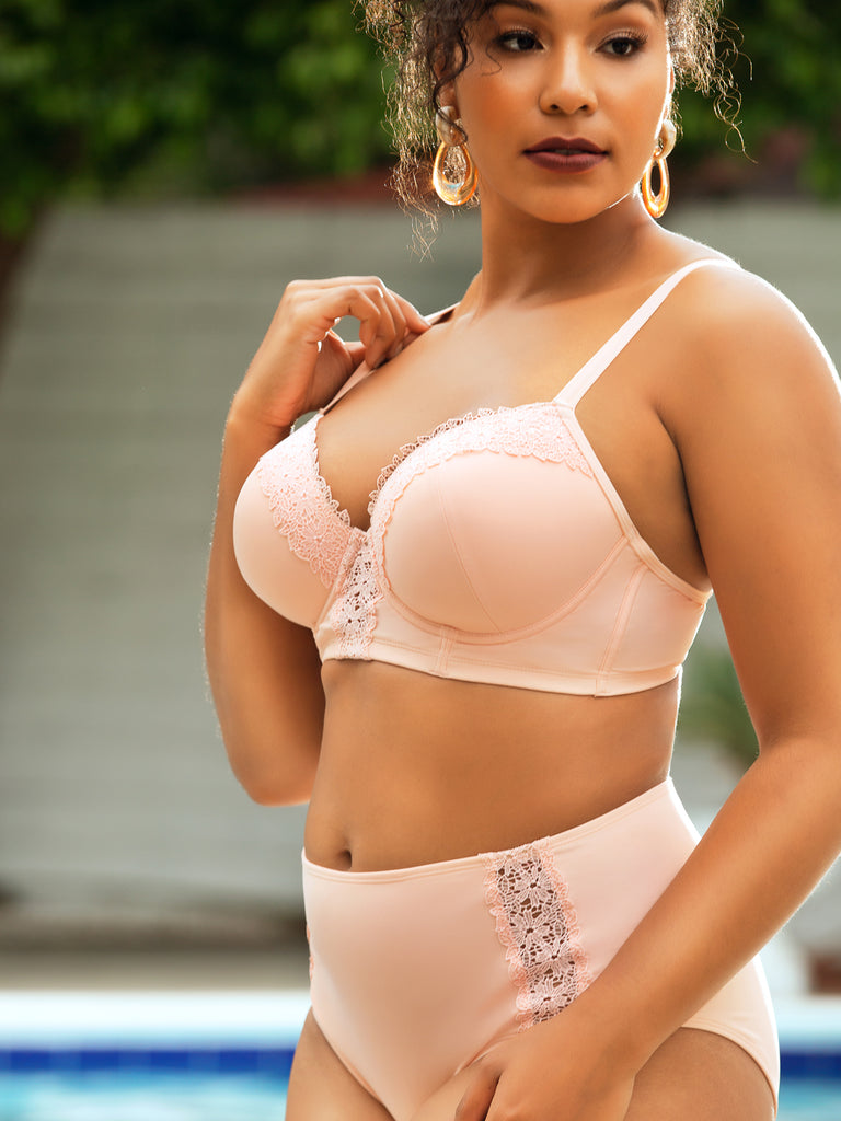 Vivien Balconette Bikini Top Pink Blush S8162 - ParfaitLingerie