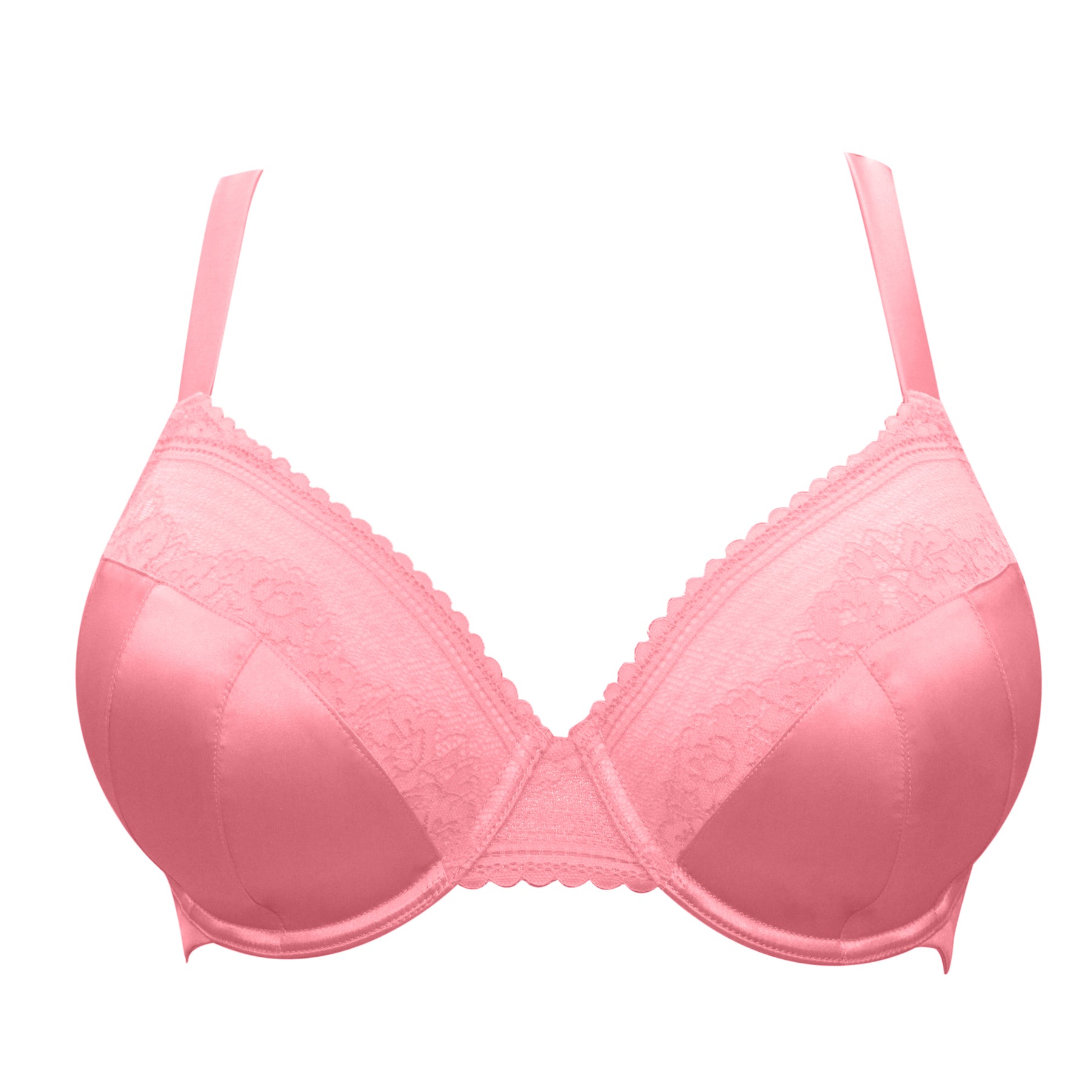 Jade T-Shirt Bra - Flamingo Pink- A1652