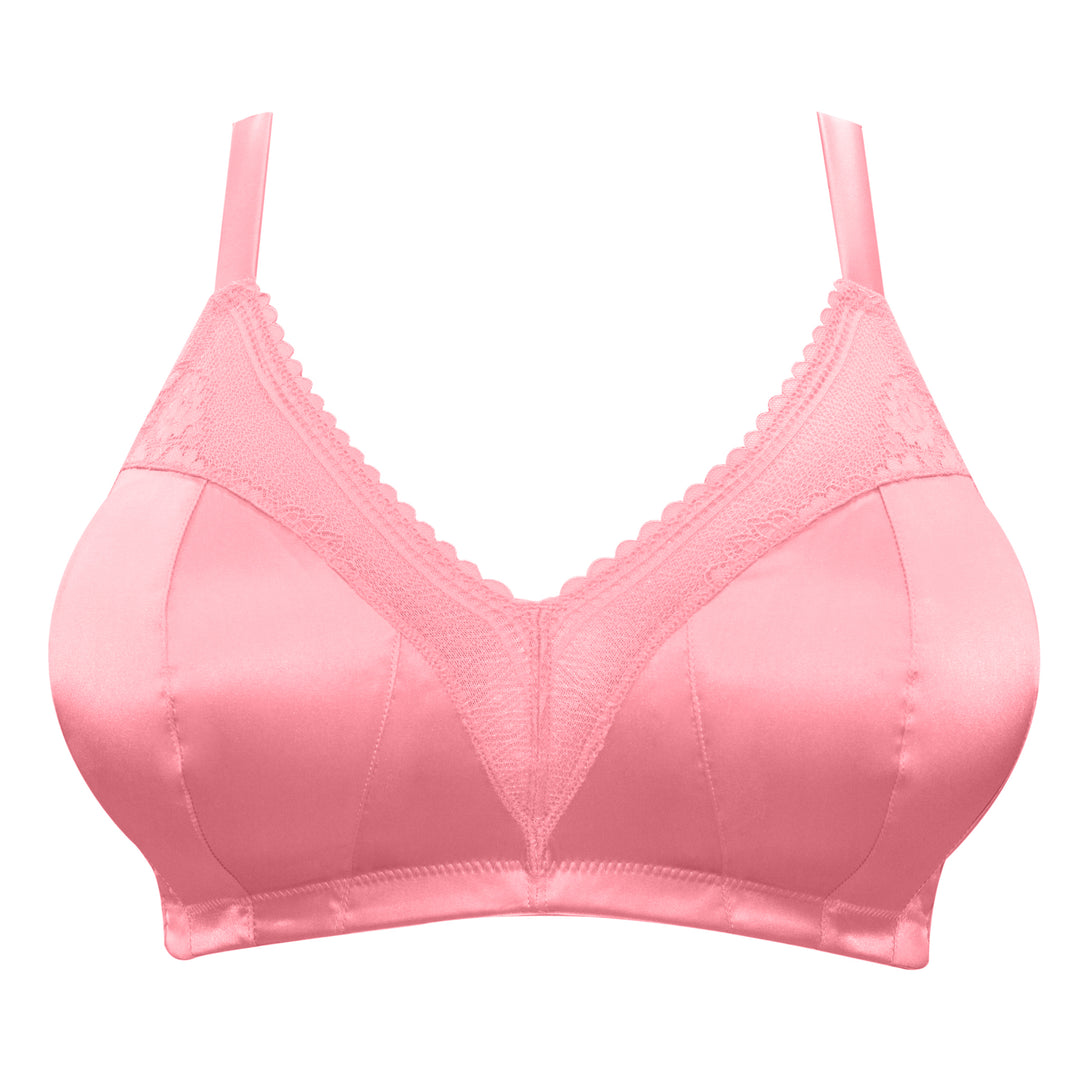 Buy F FASHIOL.COM Women's Stretchable Air Bra Removable Pad & Non-Wired Bra  Size 28 to 34 (32) (pink) Online at Best Prices in India - JioMart.